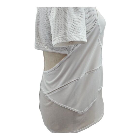 ADIDAS STELLA MCCARTNEY Sz 44 Large Barricade Keyhole Back Workout Running Top - Picture 4 of 12